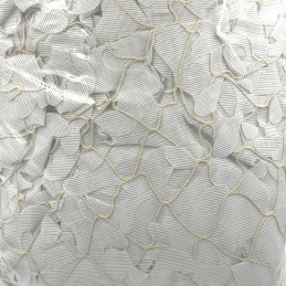 Red sombra  BLMD PVC micro perforado blanca marco acero