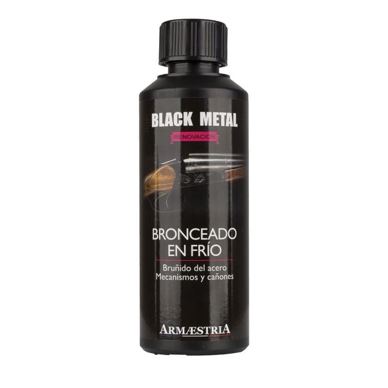 Black metal  250ml pavonado en frio