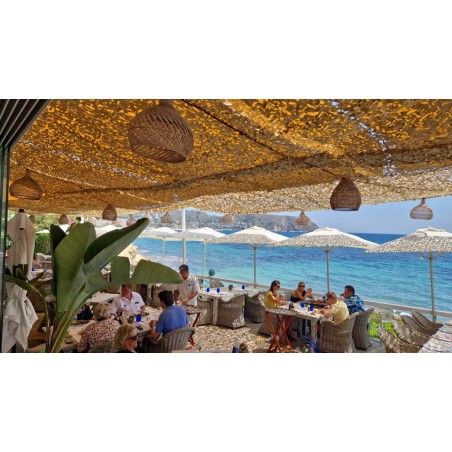 Red camuflaje sombra 75-80% de Vinilo-PVC decorativa