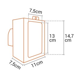 Caja seguridad para fototrampas