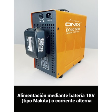Compresor para pcp ONIX Eolo 500 COMPACT BATTERY
