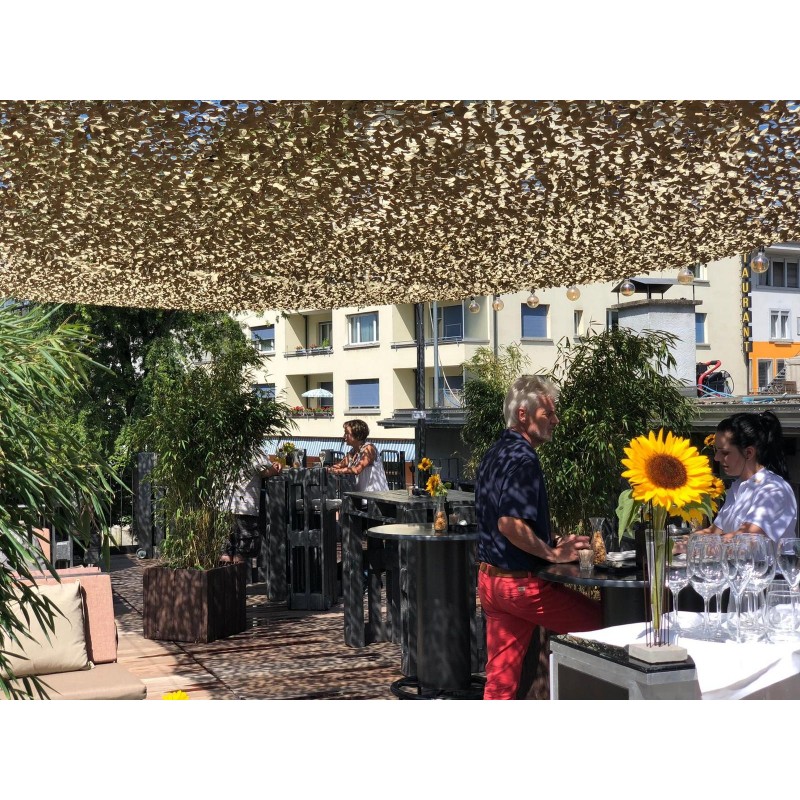 Red mayor grado de  sombreo cover PVC 7x6 m