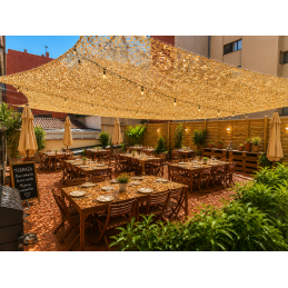 Red camuflaje sombra 75-80% de Vinilo-PVC  decorativa