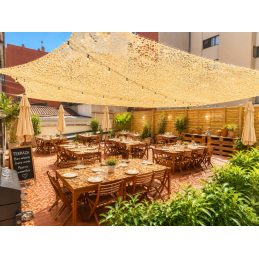 Red camuflaje sombra 75-80% de Vinilo-PVC  decorativa