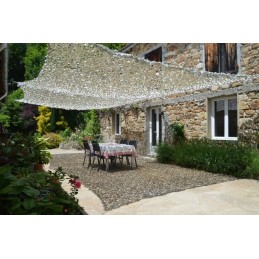 Red camuflaje sombra 75-80% de Vinilo-PVC  decorativa