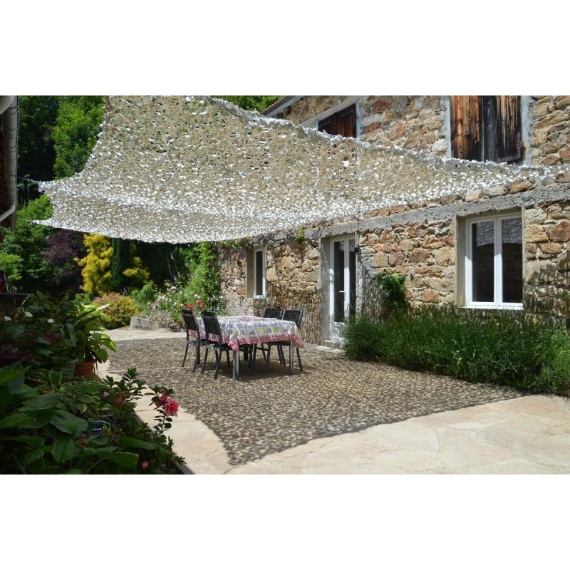 Red camuflaje sombra 75-80% de Vinilo-PVC  decorativa